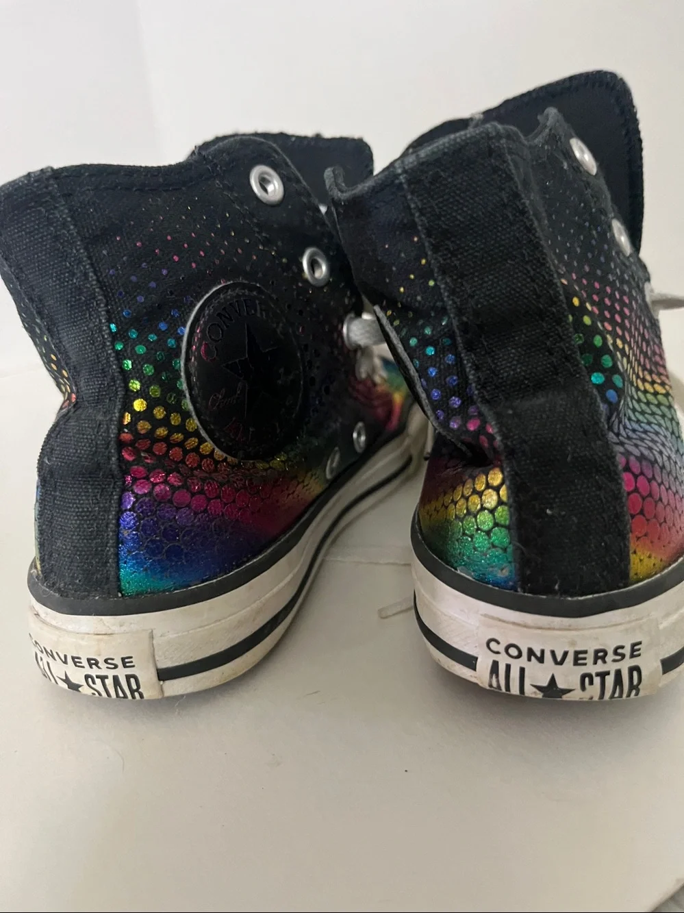 Kids high top converse size 13